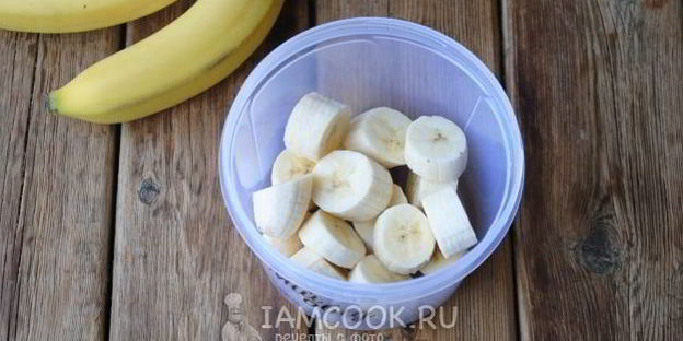 смузи из кефира и банана