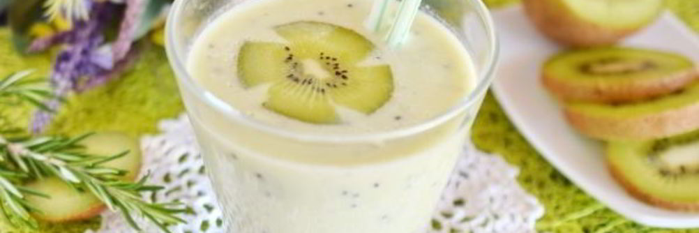 Смузи из кефира и киви
