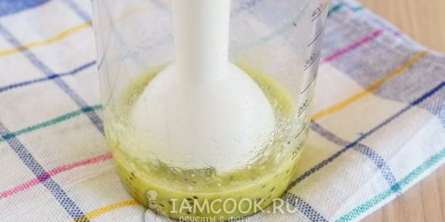 смузи из кефира и киви