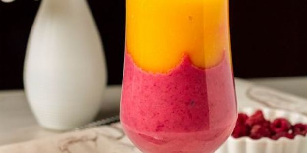 смузи из малины и манго