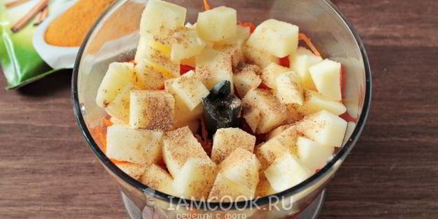 смузи из моркови и яблок