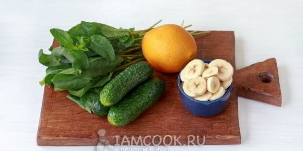 смузи из огурцов