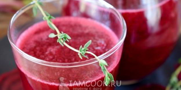 смузи из свеклы с сельдереем