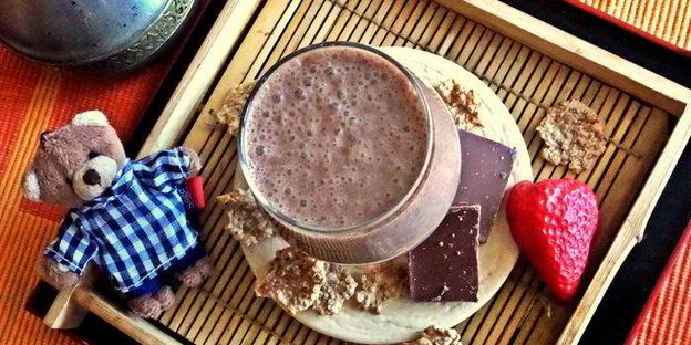 смузи кофе со сливками