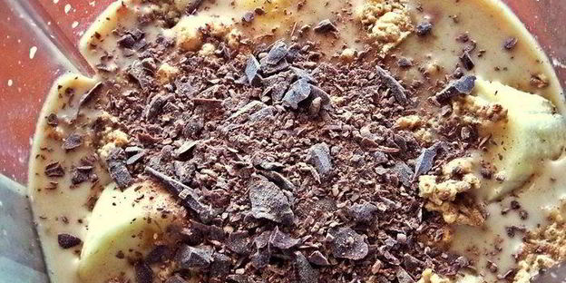 смузи кофе со сливками