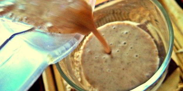 смузи кофе со сливками