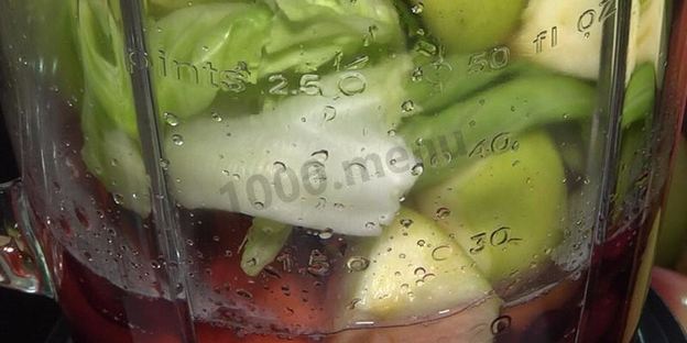 смузи на крапивном чае