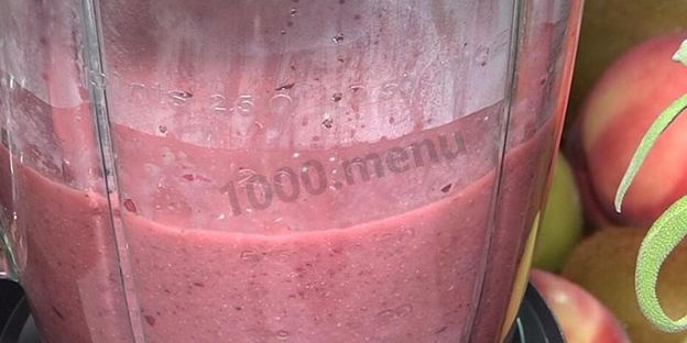 смузи на крапивном чае