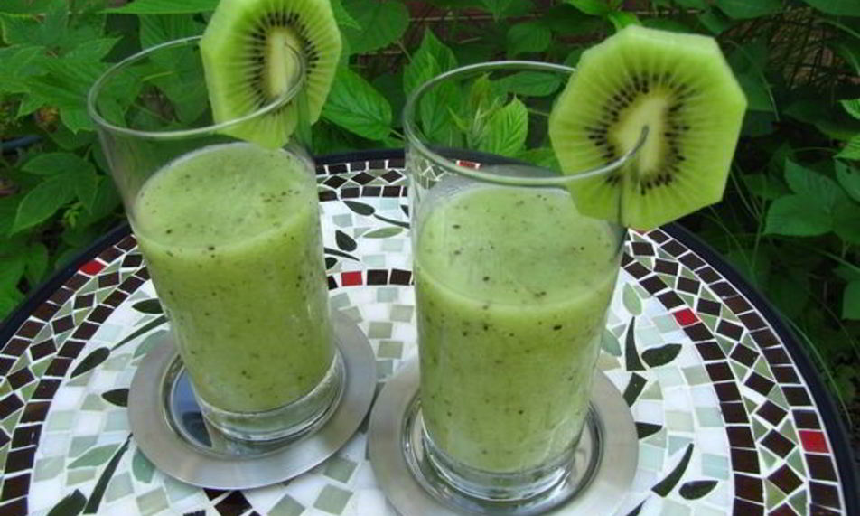 Рецепт смузей с апельсиновым соком и киви