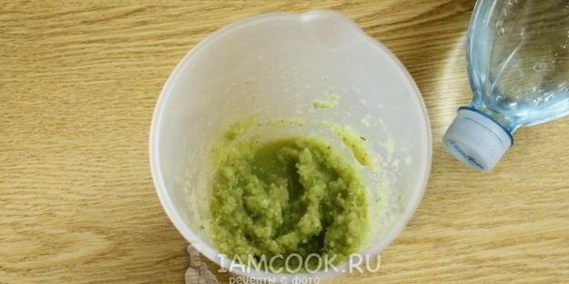 смузи с авокадо и яблоками