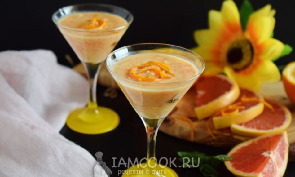 Рецепт смузей с грейпфрутом и апельсином