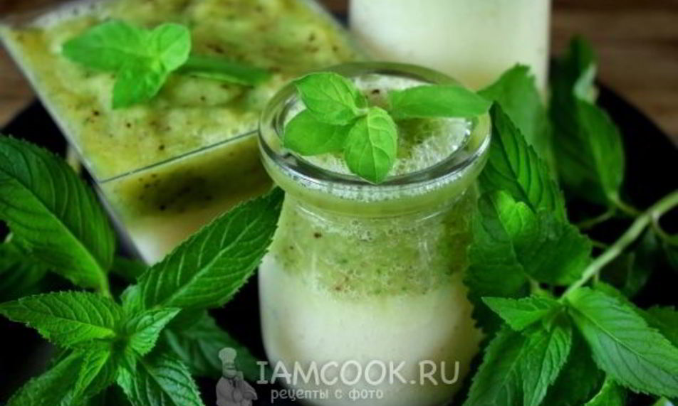 Рецепт смузей с консервированным ананасом и киви