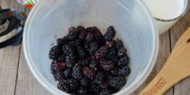 смузи с шелковицей