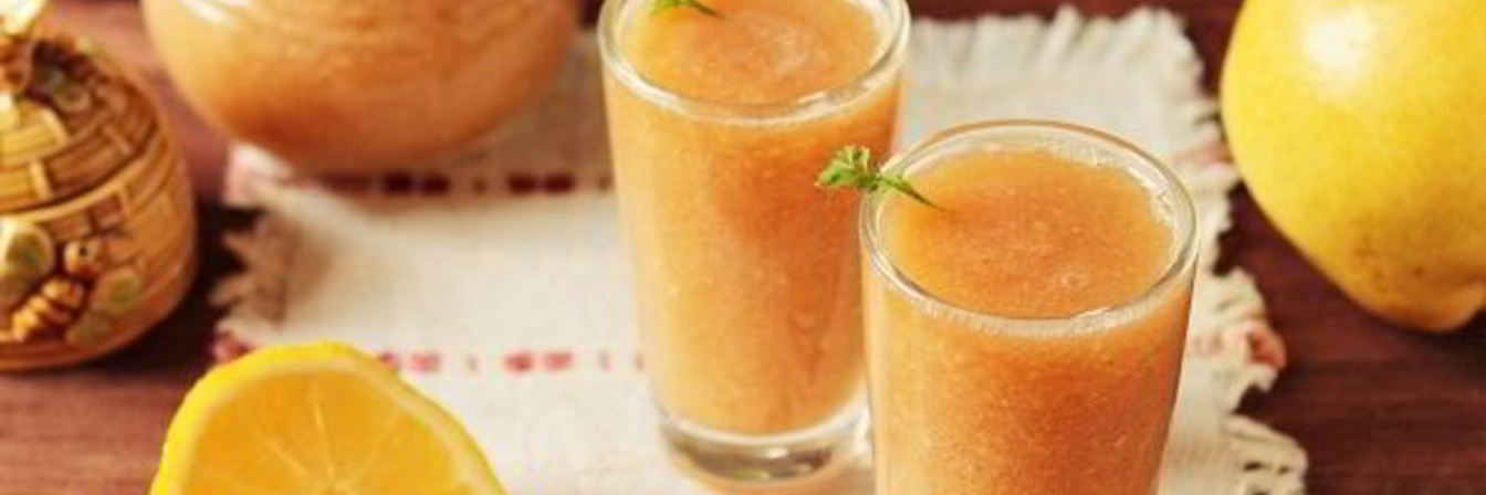 Смузи с яблоком и грушей