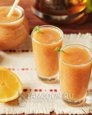 Смузи с яблоком и грушей