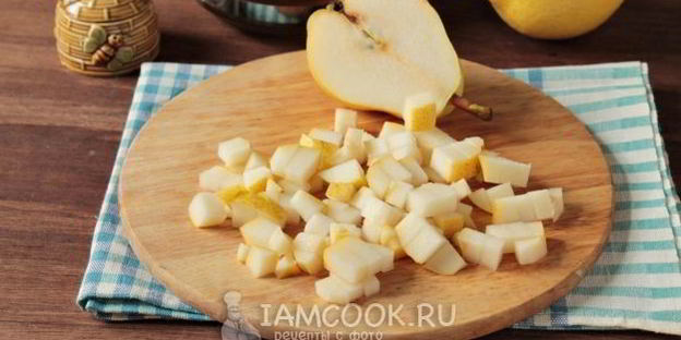 смузи с яблоком и грушей