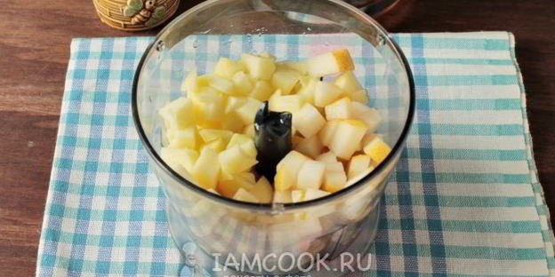 смузи с яблоком и грушей