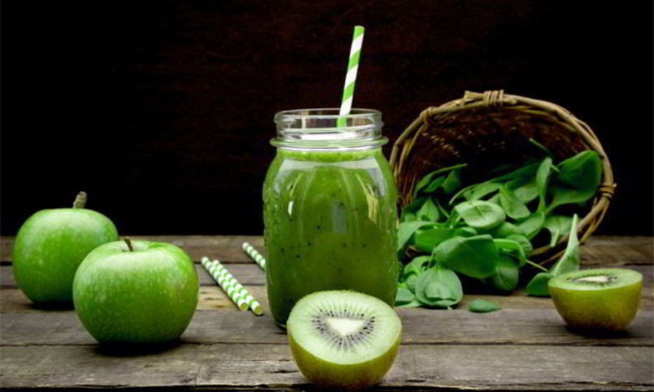 Рецепт смузей с зеленым чаем и яблоком