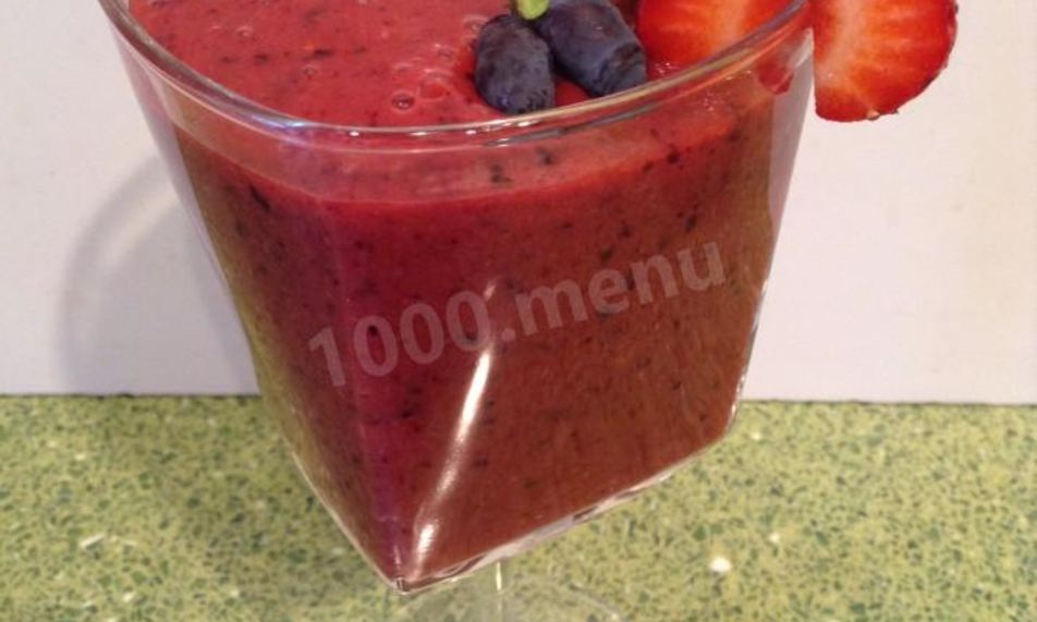 Рецепт смузей с жимолостью