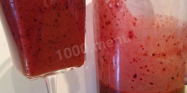 смузи с жимолостью