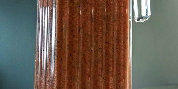 томатно-базиликовый смузи с чесноком