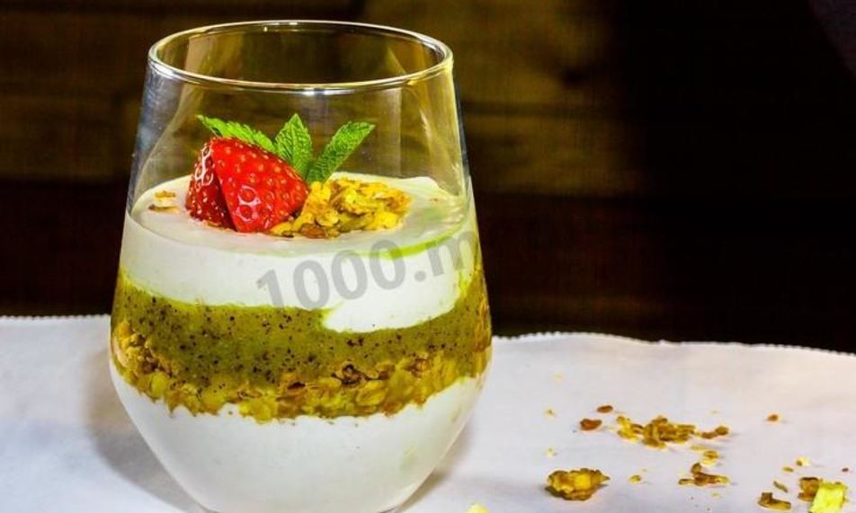 Рецепт творожного мусса с фруктовым смузи