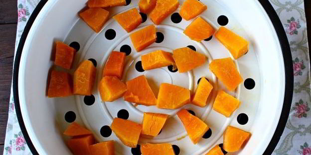 тыквенный смузи с яблоками