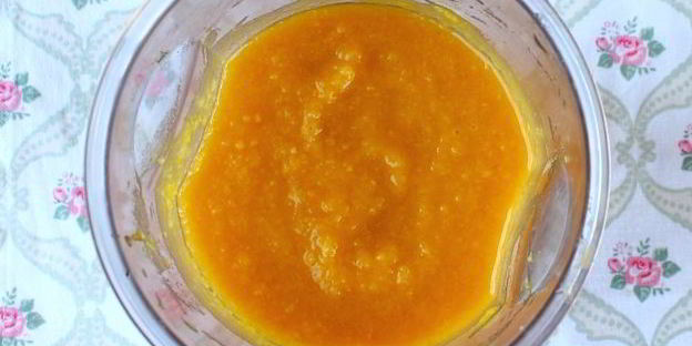 тыквенный смузи с яблоками