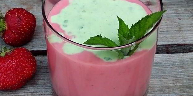 ягодный коктейль яркое лето