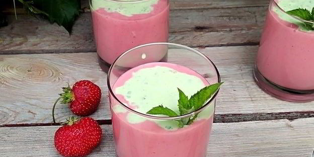 ягодный коктейль яркое лето