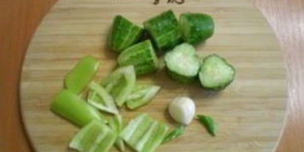 зеленый коктейль для сыроедов