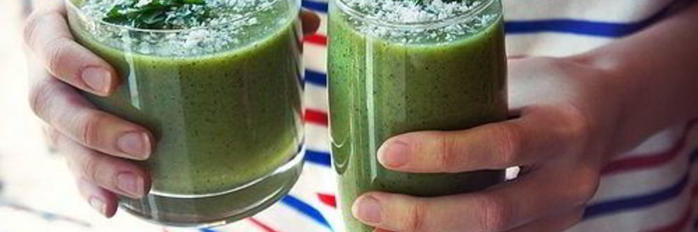 Зеленый коктейль с каперсами