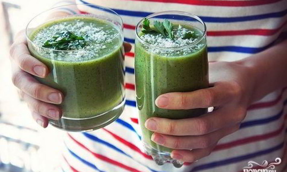 Рецепт зеленого коктейля с каперсами