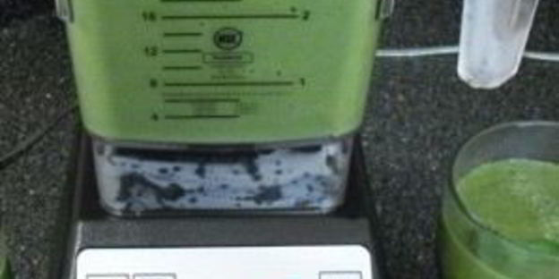 зеленый витаминный напиток благо