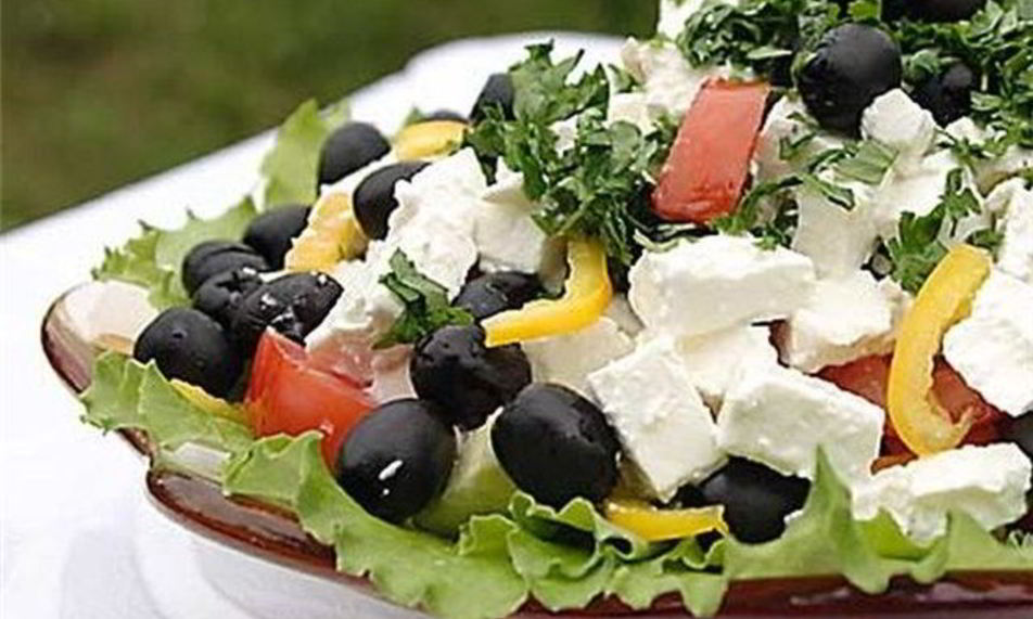 Рецепт греческого салата с фетаксой