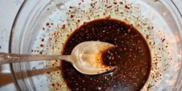 греческий салат с соевым соусом