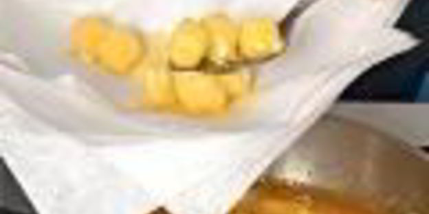 греческий салат с жареным сыром