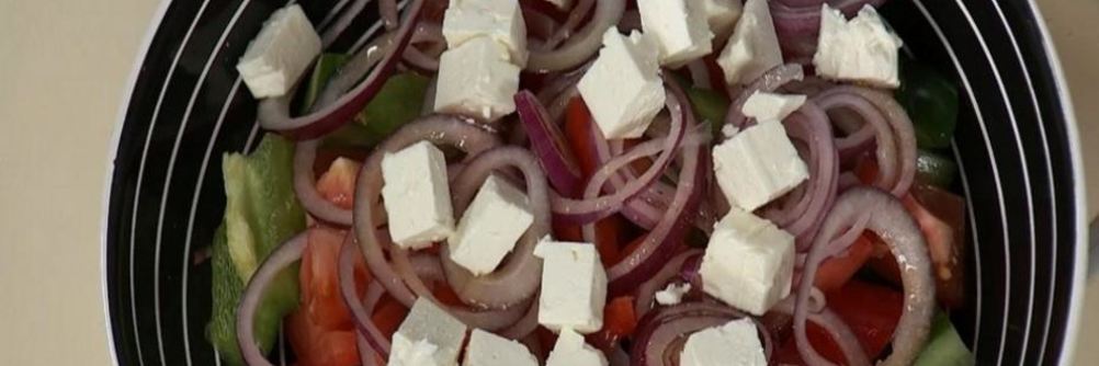 Легкий греческий салат