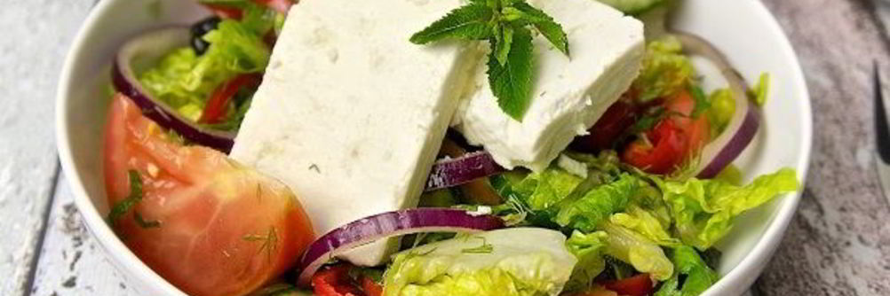 Легкий салат Греческий