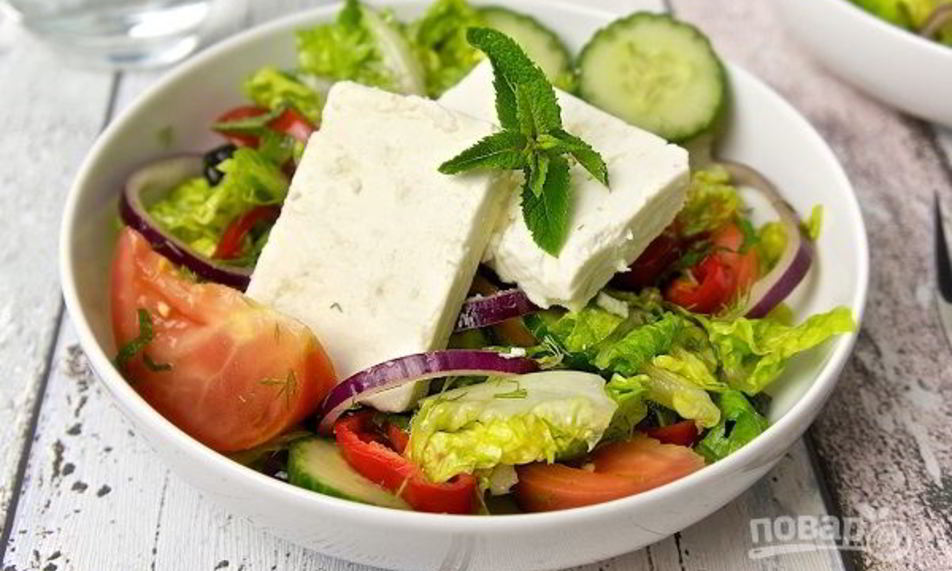 Рецепт легкого салата греческого