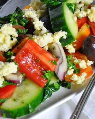 Салат Греческий классический с брынзой