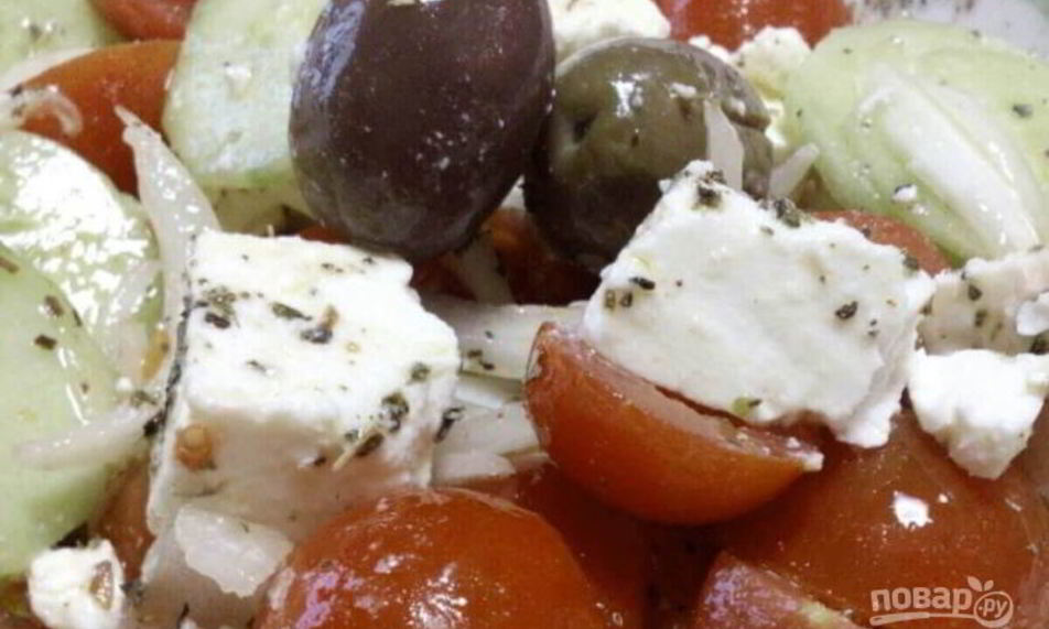 Рецепт салата греческого классического