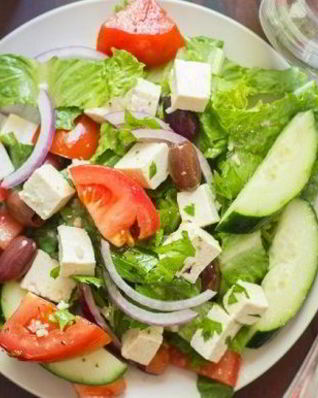 Салат Греческий с тофу