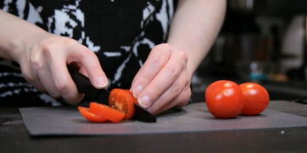 салат из гречки с баклажаном