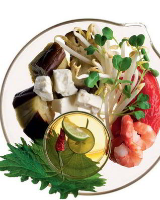 Салат из сои по-гречески