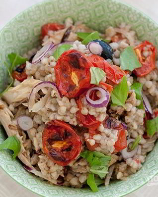 Салат с гречкой