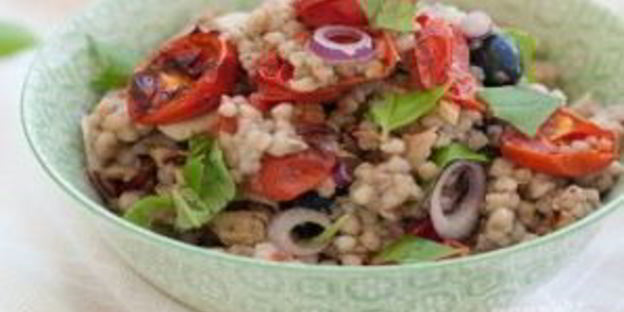 салат с гречкой