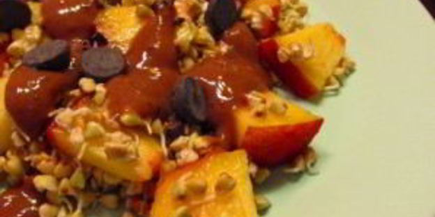 салат с пророщенной гречкой