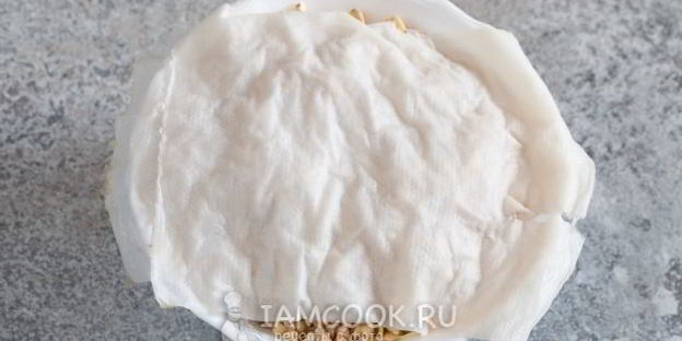 салат с проростками гречки