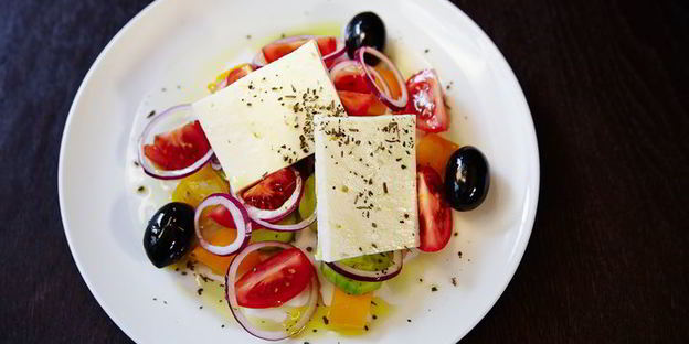 салат в греческом стиле